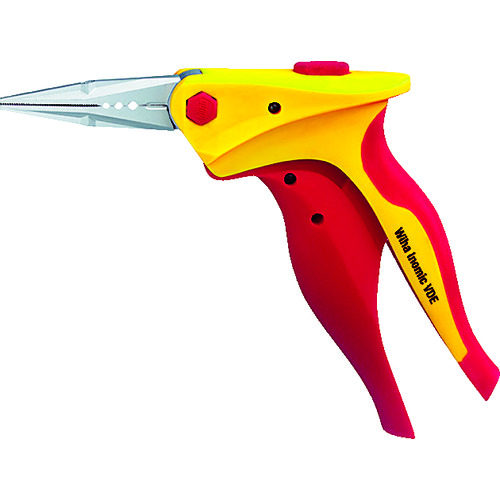トラスコ中山 Wiha イノミック 絶縁ニードルノーズプライヤー(ご注文単位 1個)【直送品】