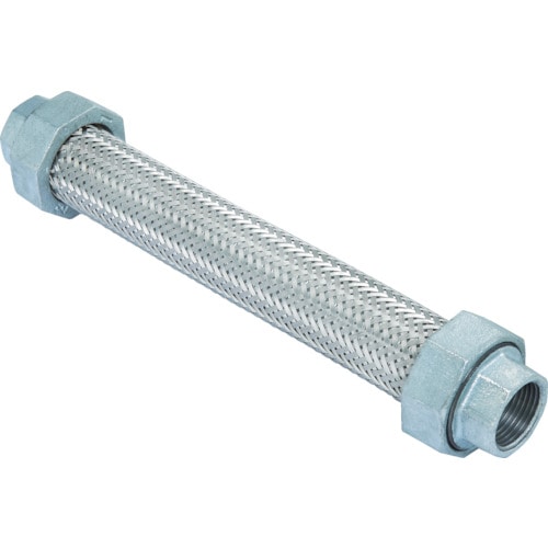 トラスコ中山 ゼンシン フレキシブルメタルホース(非溶接・ユニオン型) 呼び径50A(2インチ) 420-4174(ご注文単位 1本)【直送品】