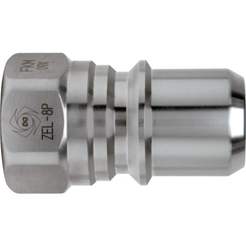 トラスコ中山 日東 ゼロスピルカプラ ステンレス製 ニトリルゴムNBR(SG)相手側取付サイズR1/4(42837)(ご注文単位 1個)【直送品】