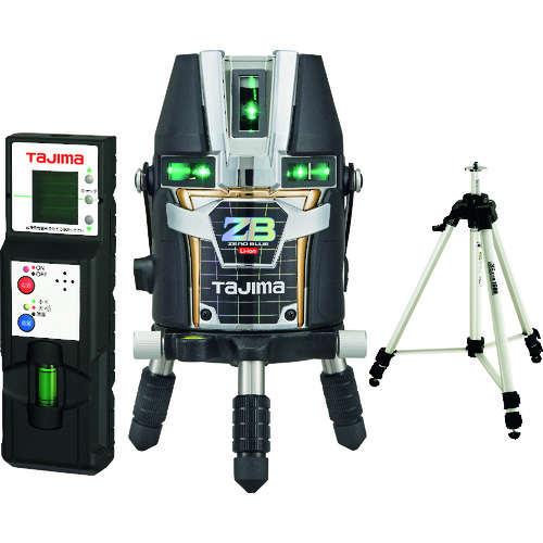 トラスコ中山 タジマ ZERO BLUE リチウムーKJC 受光器・三脚セット(ご注文単位 1セット)【直送品】