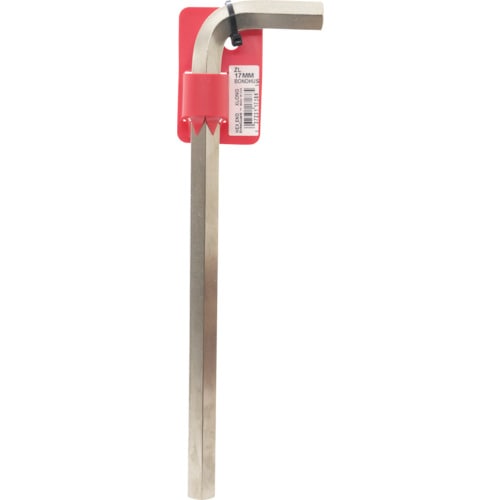 トラスコ中山 ボンダス 六角L-レンチ エクストラロング 17mm(ご注文単位 1本)【直送品】