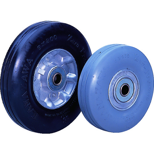 トラスコ中山 カナツー ゼロプレッシャータイヤ 車輪 許容荷重85kgf 車輪径D156mm(ご注文単位 1個)【直送品】