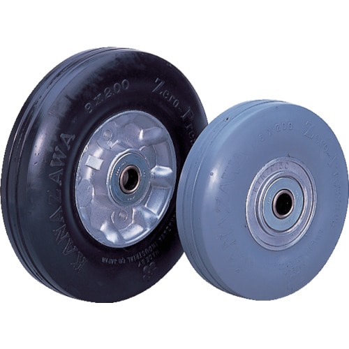 トラスコ中山 カナツー ゼロプレッシャータイヤ 車輪 許容荷重95kgf 車輪径D200mm 828-7520(ご注文単位 1個)【直送品】