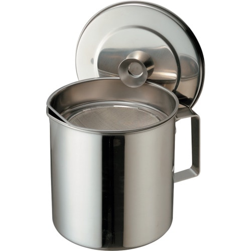 トラスコ中山 エムテートリマツ MT18-8替え網式オイルポット3L 388-6266 (ご注文単位1個) 【直送品】