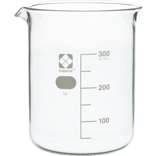 トラスコ中山 SIBATA ビーカー 300mL 217-8260 (ご注文単位1個) 【直送品】