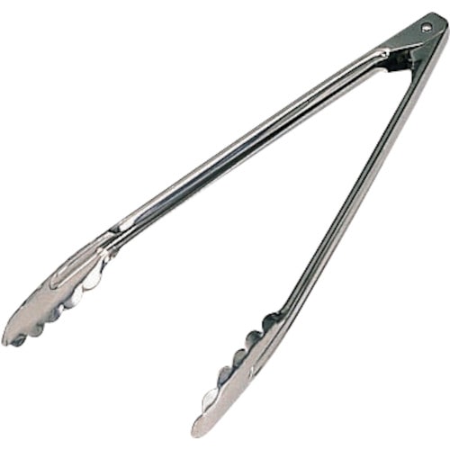 トラスコ中山 エムテートリマツ 18-0万能トング小(24cm)板バネ式 389-8826 (ご注文単位1本) 【直送品】