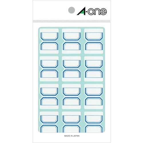 トラスコ中山 3M エーワン セルフインデックス 中 青 12面 806-6507 (ご注文単位1パック) 【直送品】