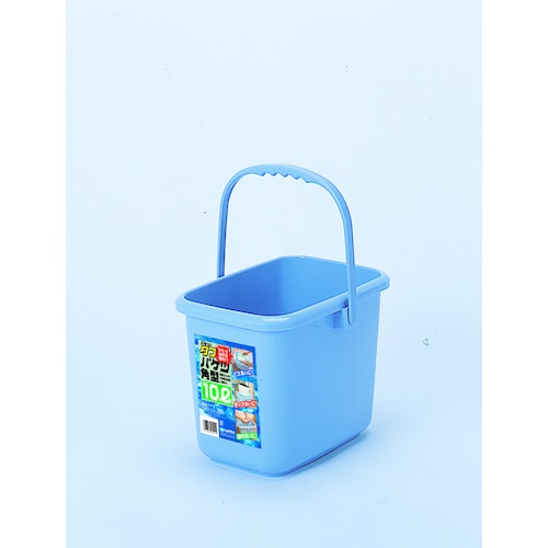 トラスコ中山 SANKO pla 505414 角型バケツ ニュー タフバケツ 角型 10L SB シンプルブルー 311×240×250 435-9560 (ご注文単位1個) 【直送品】