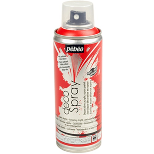 トラスコ中山 ペベオ デコスプレー200ml マット色 クリスマスレッド 538-2788 (ご注文単位1本) 【直送品】