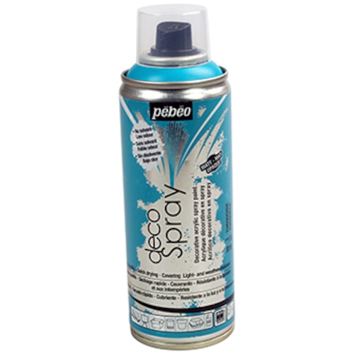 トラスコ中山 ペベオ デコスプレー200ml マット色 ターコイズ 538-2759 (ご注文単位1本) 【直送品】