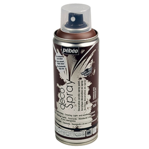 トラスコ中山 ペベオ デコスプレー200ml マット色 チョコレート 538-2771 (ご注文単位1本) 【直送品】