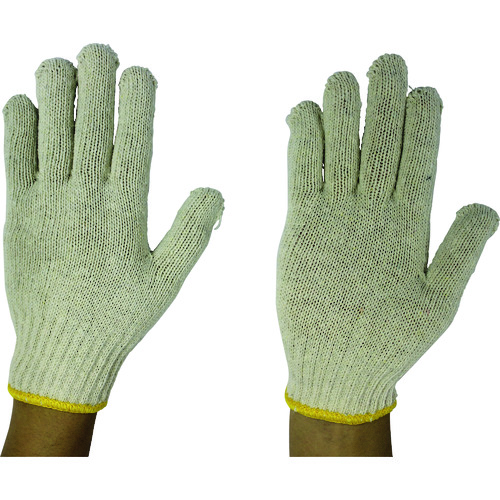 トラスコ中山 おたふく 100 日本一 (トクボー綿色) 162-3032 (ご注文単位1ダース) 【直送品】