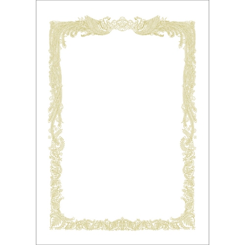 トラスコ中山 ササガワ OA賞状用紙 白 A3判横書用 524-4036  (ご注文単位1箱) 【直送品】