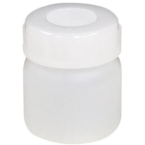 トラスコ中山 コクゴ PE広口瓶 白 50ml  580-5752  (ご注文単位1本) 【直送品】