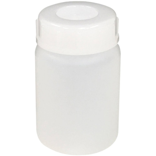 トラスコ中山 コクゴ PE広口瓶 白 100ml  580-5736  (ご注文単位1本) 【直送品】