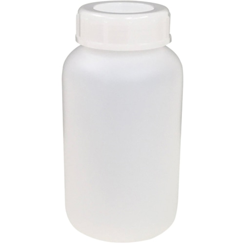 トラスコ中山 コクゴ PE広口瓶 白 500ml  580-6323  (ご注文単位1本) 【直送品】