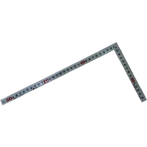トラスコ中山 シンワ シルバー曲尺30CM大工用 816-3810 (ご注文単位1個) 【直送品】