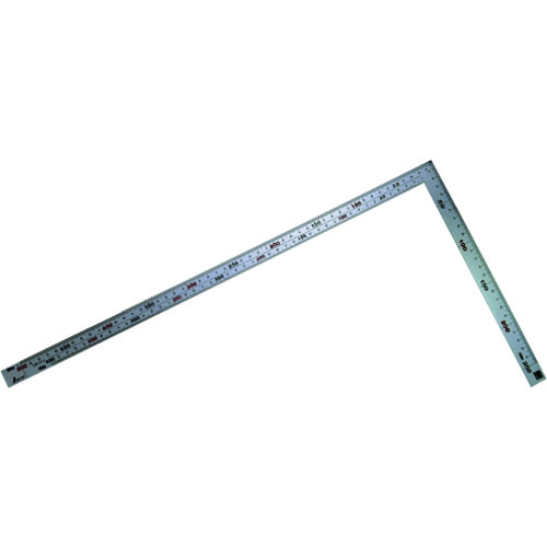 トラスコ中山 シンワ 曲尺厚手広巾50cm裏面尺6併用目盛 158-9891 (ご注文単位1本) 【直送品】