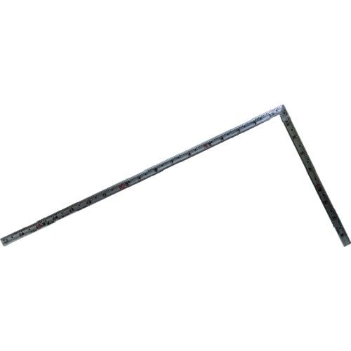 トラスコ中山 シンワ 曲尺 同厚併用 シルバー1尺6寸裏面50cm 名作赤数字入 816-3824 (ご注文単位1本) 【直送品】