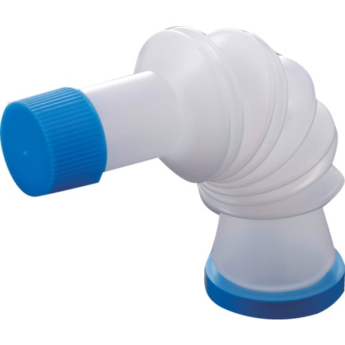 トラスコ中山 INOUE ジャバラポリ蛇口40mm ブルー 629-8103  (ご注文単位1個) 【直送品】