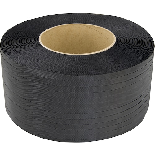 トラスコ中山 積水 梱包機用リサイクルPPバンド エコリターン RX-EC 12X3000m クロ 607-2896 (ご注文単位1巻) 【直送品】