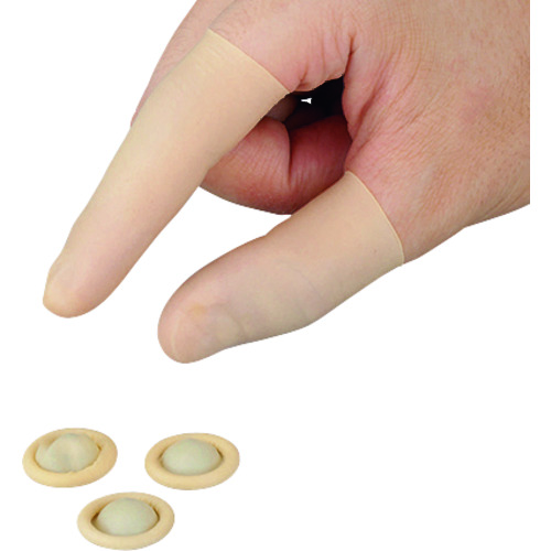 トラスコ中山 AS クリーンノールリムレス指サックM(1000個入) 226-1894 (ご注文単位1パック) 【直送品】