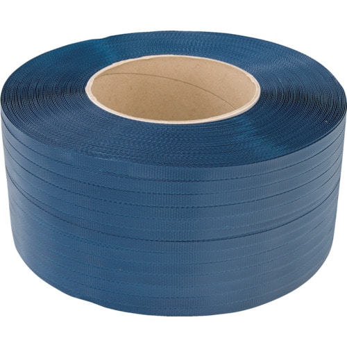 トラスコ中山 積水 梱包機用リサイクルPPバンド エコリターン J-EC 15.5×2500m アオ 368-4224 (ご注文単位1巻) 【直送品】