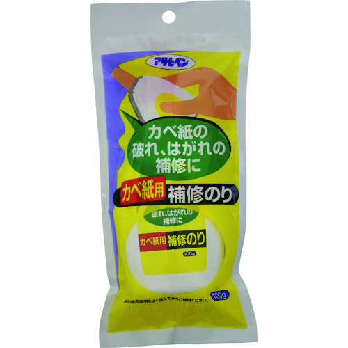 トラスコ中山 アサヒペン かべ紙用補修のり 100G 708 126-4233  (ご注文単位1個) 【直送品】