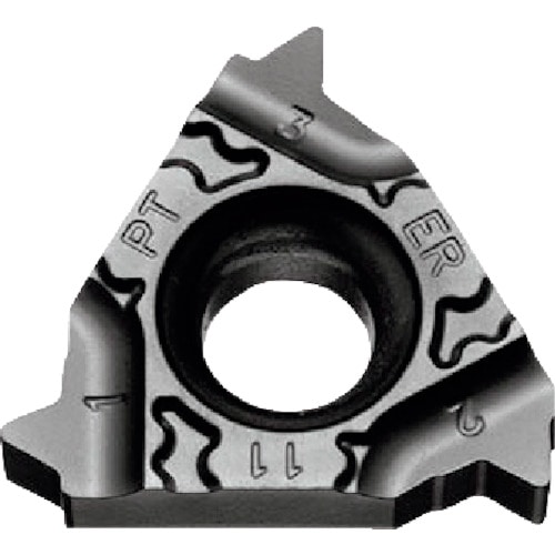 トラスコ中山 京セラ 外径ねじ切り加工用チップ （管用テーパーねじ R（PT）（BSPT） PR1535 112-7886  (ご注文単位5個) 【直送品】