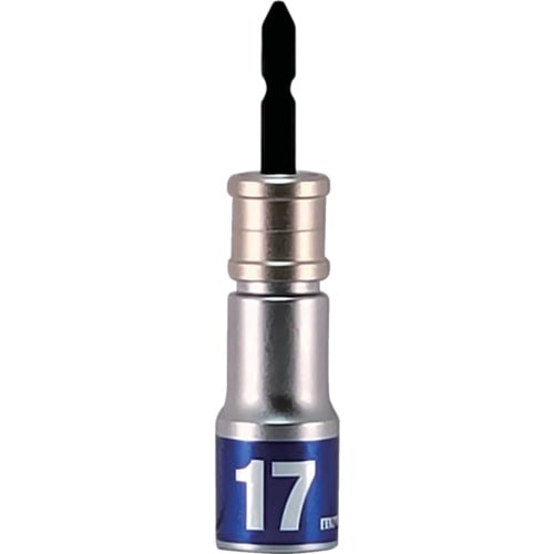 トラスコ中山 MUSTTOOL 軸交換式落下防止ソケット6角 差込6.35x対辺17mm×全長105mm RBS17C－6K 644-2753  (ご注文単位1個) 【直送品】