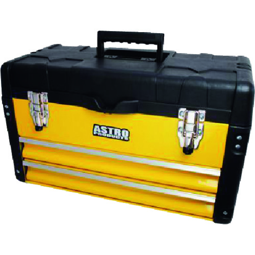 トラスコ中山 アストロプロダクツ プラスチック&スチール ツールボックス 2段 214-9496 (ご注文単位1個) 【直送品】