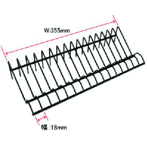 トラスコ中山 アストロプロダクツ プライヤーホルダー ブラック 217-3306 (ご注文単位1個) 【直送品】