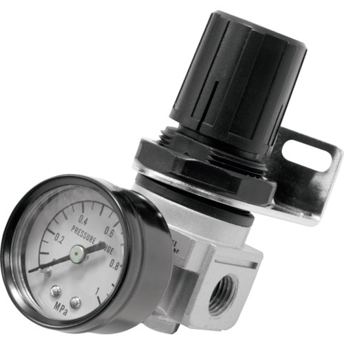 トラスコ中山 アストロプロダクツ AP エアレギュレーター ゲージ付 AR001 253-3302 (ご注文単位1個) 【直送品】