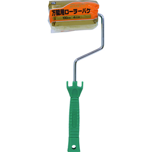 トラスコ中山 アサヒペン PC万能用ローラーバケ 100mm RO-4 132-4296 (ご注文単位1本) 【直送品】