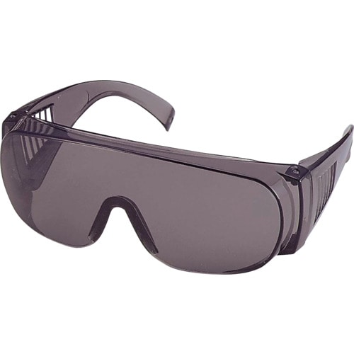トラスコ中山 トーアボージン 一眼型保護メガネ(オーバーグラスタイプ)2203スモーク 618-9900 (ご注文単位1個) 【直送品】