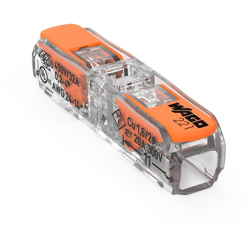 トラスコ中山 WAGO インラインスプライシングコネクタ 528-7170  (ご注文単位1箱) 【直送品】