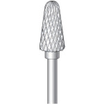 トラスコ中山 ナカニシ 超硬カッター テーパー先丸(ダブルカット) 刃径6mm 刃長12mm 829-3039 (ご注文単位1本) 【直送品】