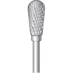 トラスコ中山 ナカニシ 超硬カッター 逆テーパー先丸(ダブルカット) 刃径6mm 刃長12mm 829-3041 (ご注文単位1本) 【直送品】