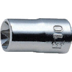 トラスコ中山 コーケン トルクスソケット 差込角6.35mm 対辺E7 811-8457 (ご注文単位1個) 【直送品】
