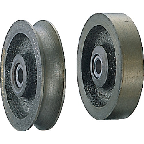 トラスコ中山 ヨコヅナ 鋳物車 車のみ 45mm 丸 849-5860 (ご注文単位1個) 【直送品】