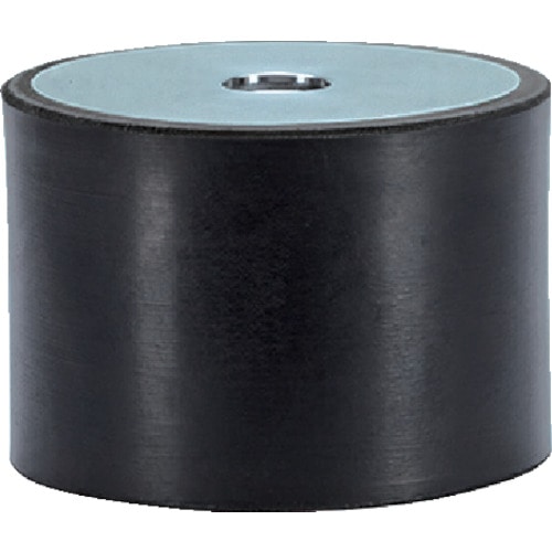 トラスコ中山 HALDER ゴム メタルバッファー 両側メネジ付 108-0163 (ご注文単位1個) 【直送品】