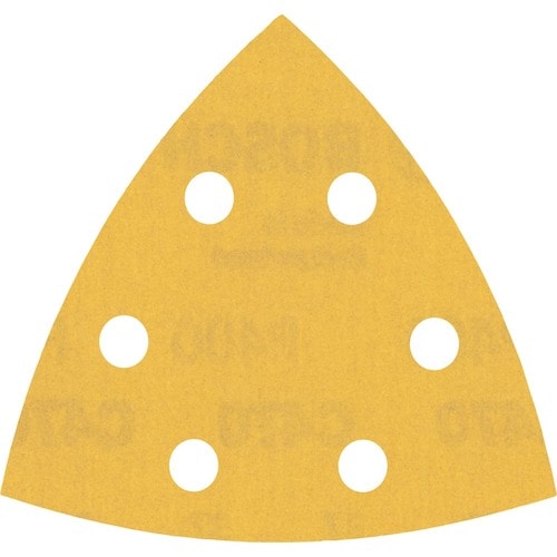 トラスコ中山 ボッシュ デルタサンダーペーパー C470 #400 5枚入り 536-5795 (ご注文単位1パック) 【直送品】