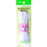 トラスコ中山 クロバー カラーひも 細 白 166-3229 (ご注文単位1個) 【直送品】