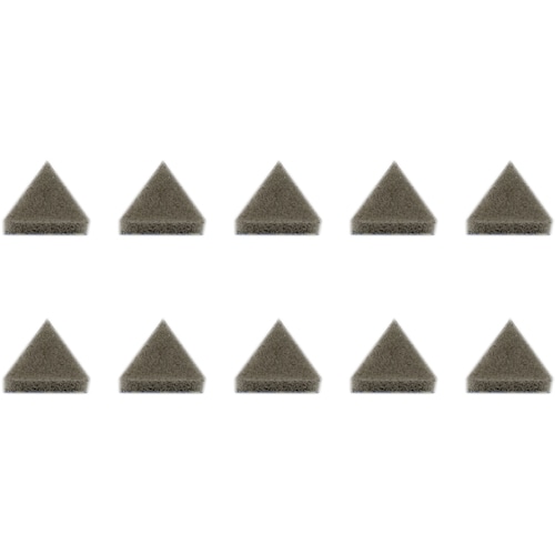 トラスコ中山 プロクソン スポンジ研磨材ウルトラファイン10枚三角 420-5682  (ご注文単位1個) 【直送品】