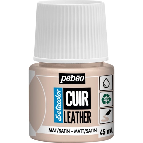 トラスコ中山 ペベオ セタカラーレザー(革用)マット色 45mlNO.19 ピンクベージュ 607-2946 (ご注文単位1本) 【直送品】