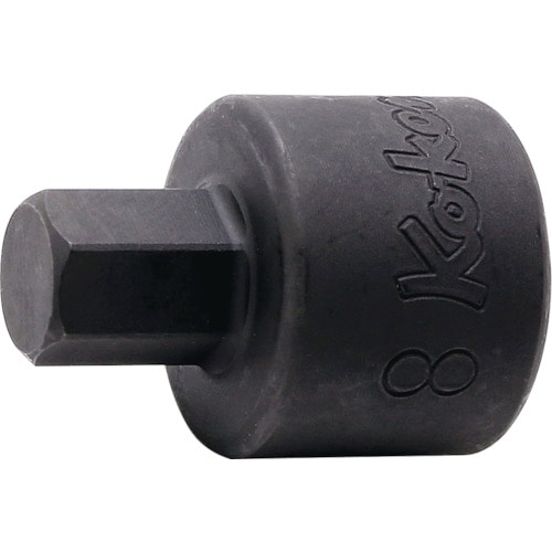 トラスコ中山 コーケン ヘックスビットソケット 差込角9.5mm全長25mmサイズ4mm 112-7599 (ご注文単位1個) 【直送品】