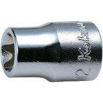 トラスコ中山 コーケン トルクスソケット 差込角9.5mm 対辺E6 811-9075 (ご注文単位1個) 【直送品】