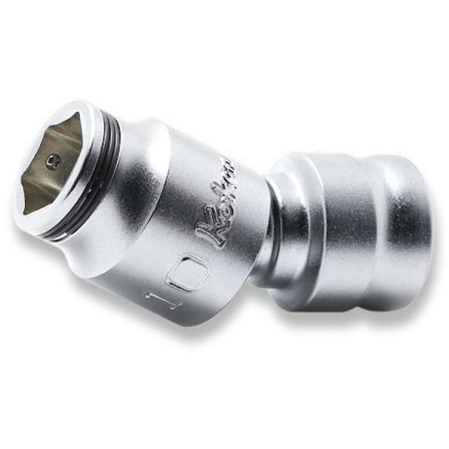 トラスコ中山 コーケン Z-EAL 3/8”(9.5mm)SQ. ナットグリップユニバーサルソケット 8mm 556-1049 (ご注文単位1個) 【直送品】