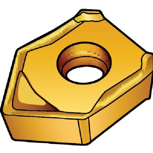 トラスコ中山 サンドビック コロミル345 フライス加工用チップ(355) 530 604-6100 (ご注文単位10個) 【直送品】