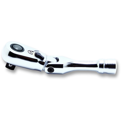 トラスコ中山 コーケン Z-EAL 3/8”(9.5mm)SQ. プッシュボタン式首振りラチェットハンドル(ショート) 全長120mm 556-1015 (ご注文単位1個) 【直送品】